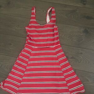 H&M Red and White Striped Women’s Dress
